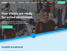 Tablet Screenshot of easecentral.com